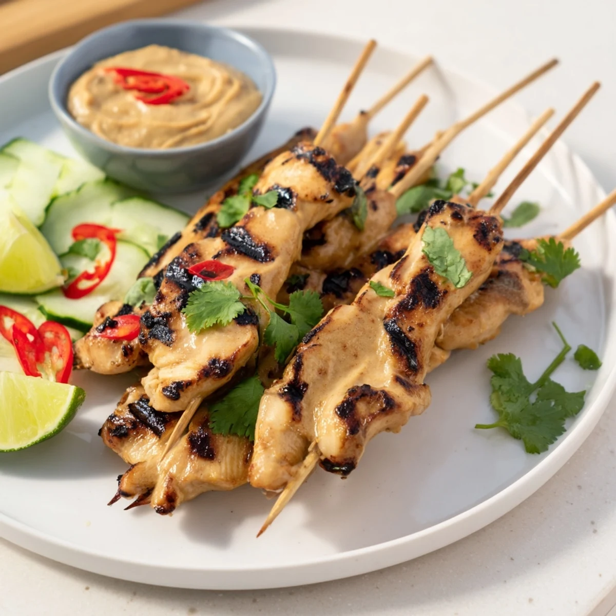 Chicken Satay Peanut Sauce