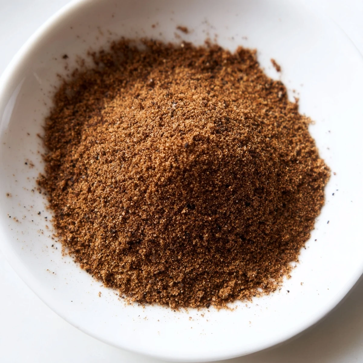 Vibrant Gingerbread Spice Mix in a glass jar, featuring aromatic ground ginger, cinnamon, and cloves, perfect for festive holiday baking.