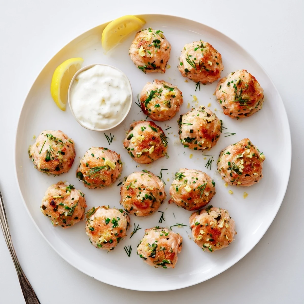 Baked Salmon Snack Bites