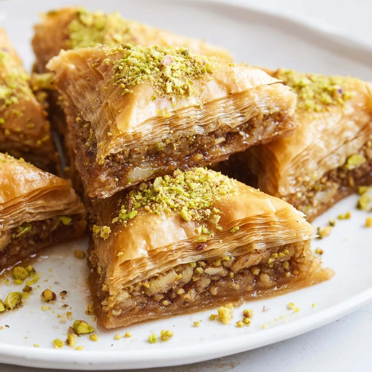 Bosnian Baklava Layered Nut Pastry