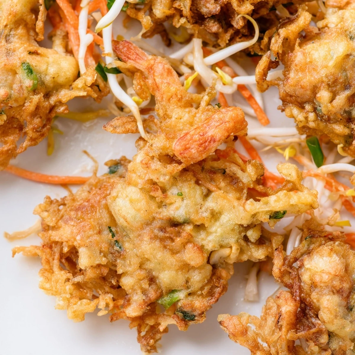 Ukoy Filipino Shrimp Fritters