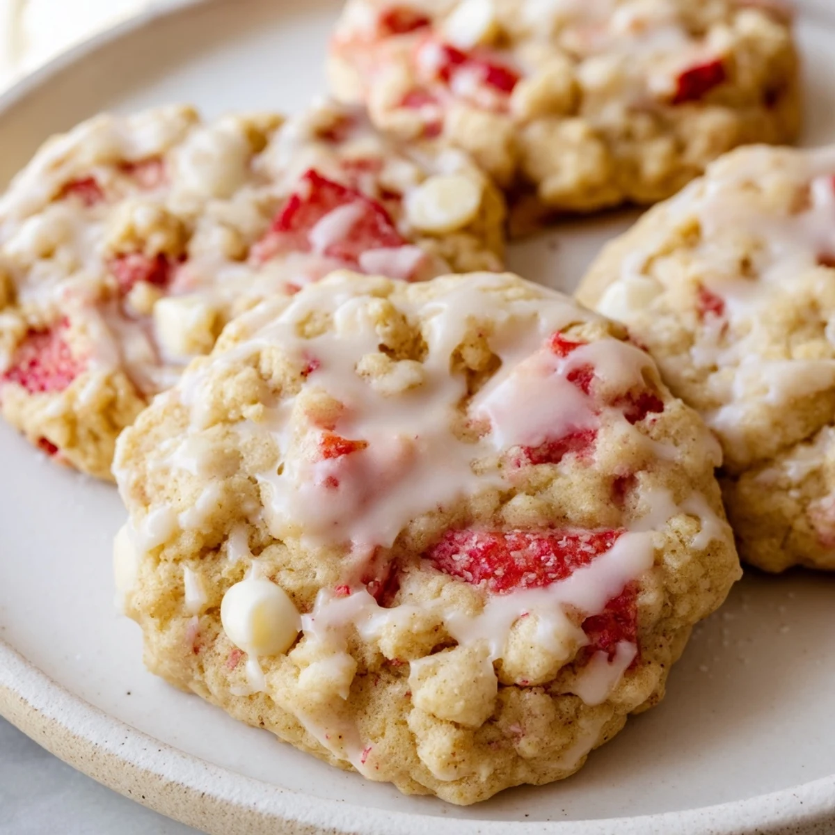 Strawberry Lemonade Cookies