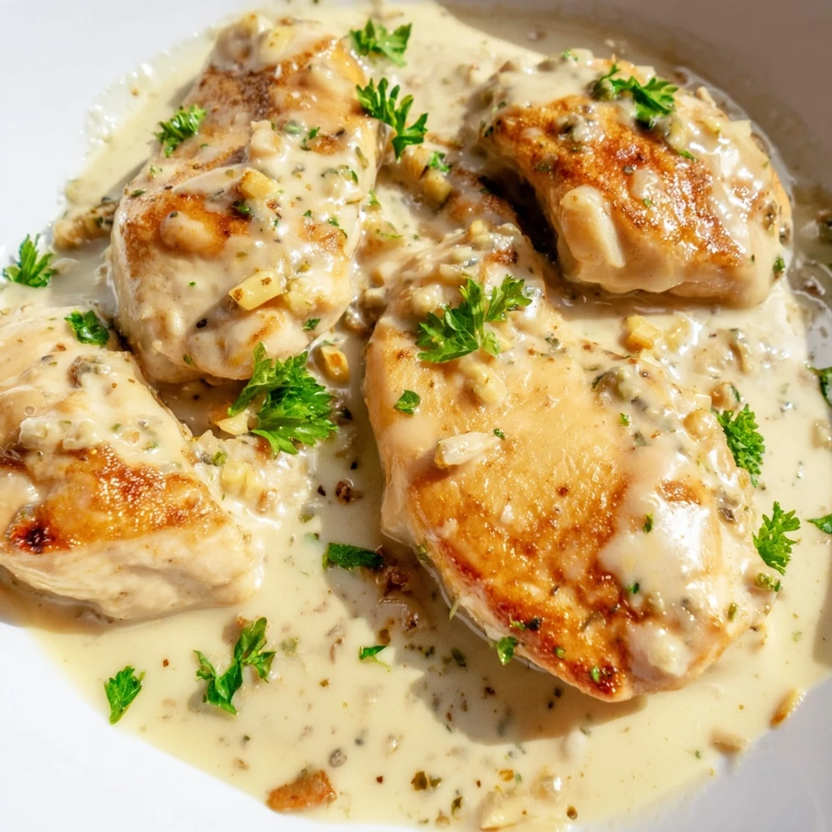 Creamy Garlic Chicken