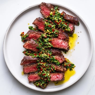 Date Night Steak Chimichurri