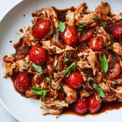 Slow Cooker Balsamic Chicken