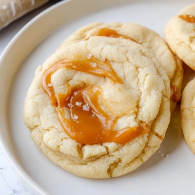 Caramel Cheesecake Cookies